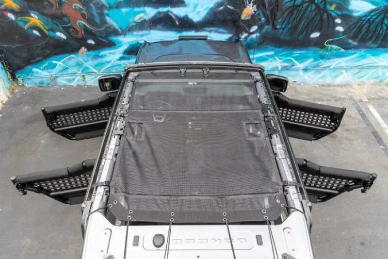 Body Armor 4X4 2021+ Ford Bronco (2-Door & 4-Door) Mesh Top 2