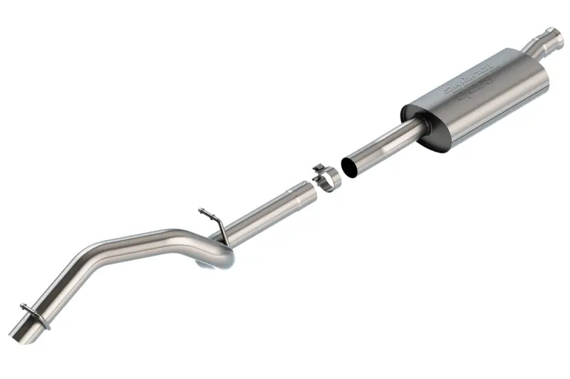 Borla 18-20 Jeep Wrangler Jlu 2.0L I4 Climber Turn Down Exit Cat-Back Exhaust 1