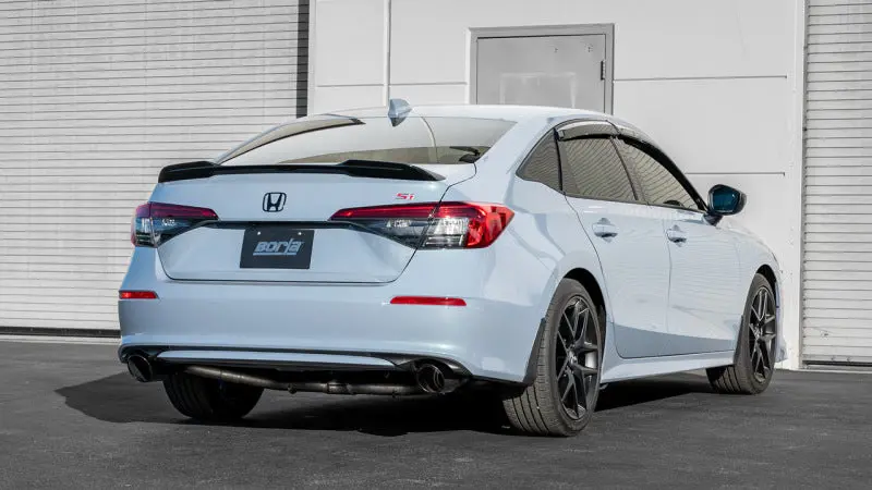 Borla 2023 Integra/22-23 Civic Si 1.5L 4 Cyl. Mt Fwd 4Dr 2.50In S-Type Catback Exhaust Black Chrome 2