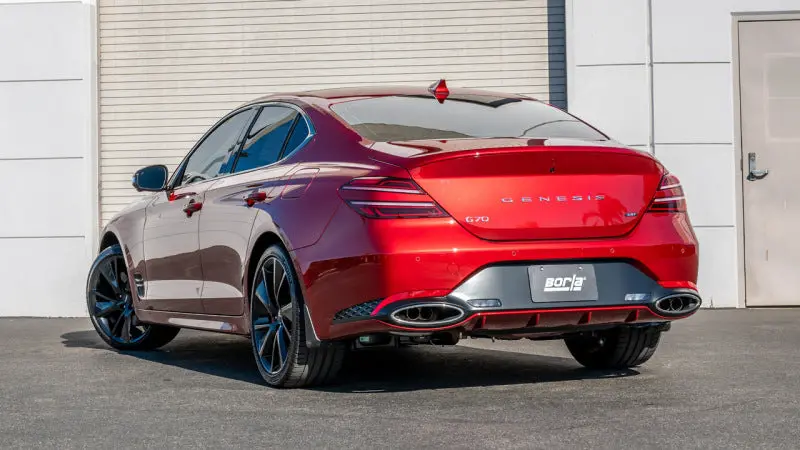 Borla Genesis G70 S-Type Cat Back Exhaust - No Tips 2