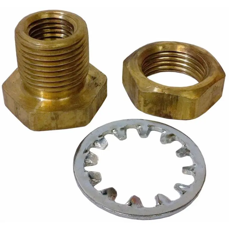 Brass Bulkhead (Short) 1
