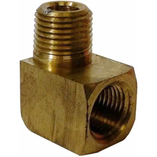 Brass Street Elbow, 90¬∞, 1/8 In Pipe Size - Pipe Fitting 1
