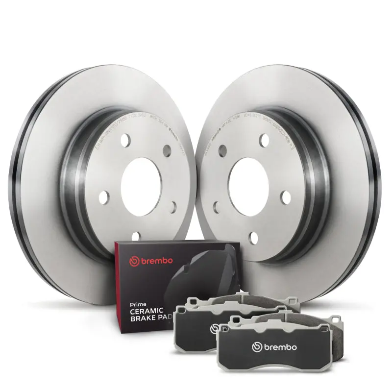 Brembo Oe 10-13 Audi A3/09-13 A3 Quattro/08-09 Tt/09-17 Volkswagen Cc Front Disc Brake Kit 1