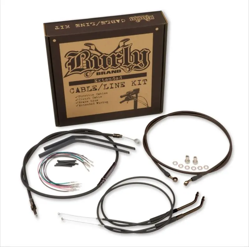 Burly Brand Control Kit 12In T-Bar - Black 1