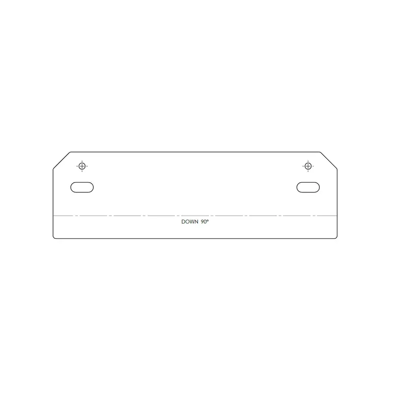 Center Radiator Bracket For 650 Radiator 1