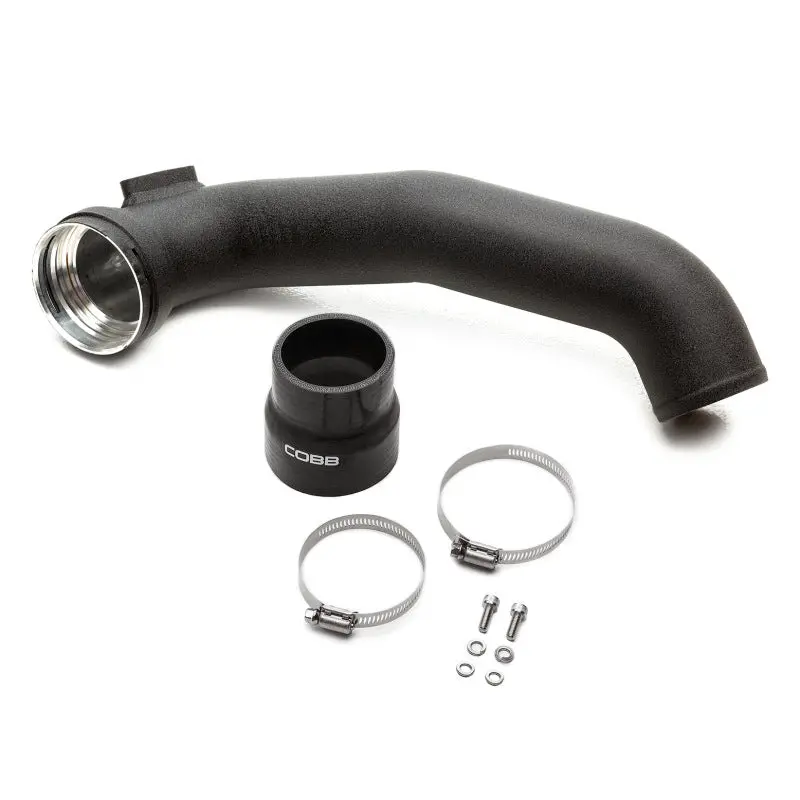 Cobb Bmw N55 Charge Pipe - Wrinkle Black 1