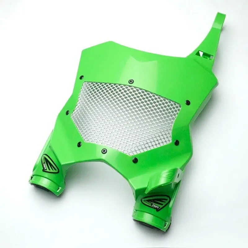 Cycra 17-25 Kawasaki Kx250/F/X/ 16-25 Kx450/F/X Vented Stadium Plate - Green 1