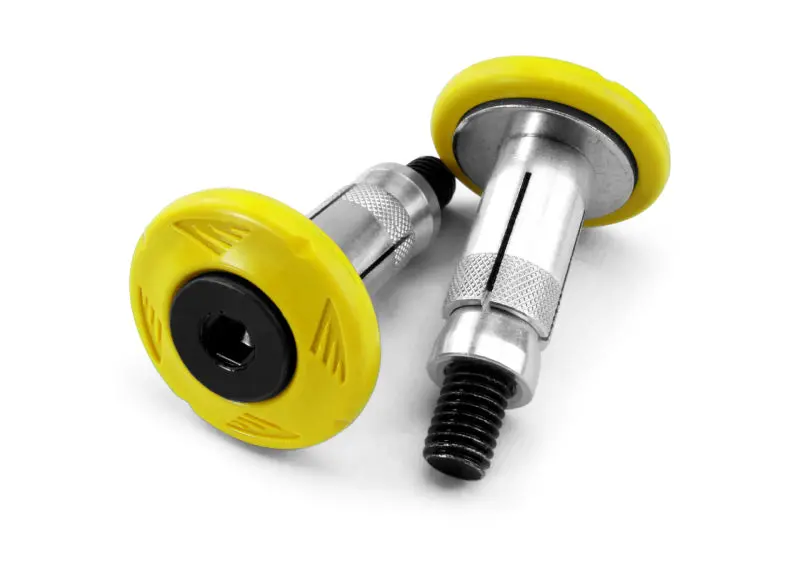 Cycra Grip Armor Bar End - Yellow 1
