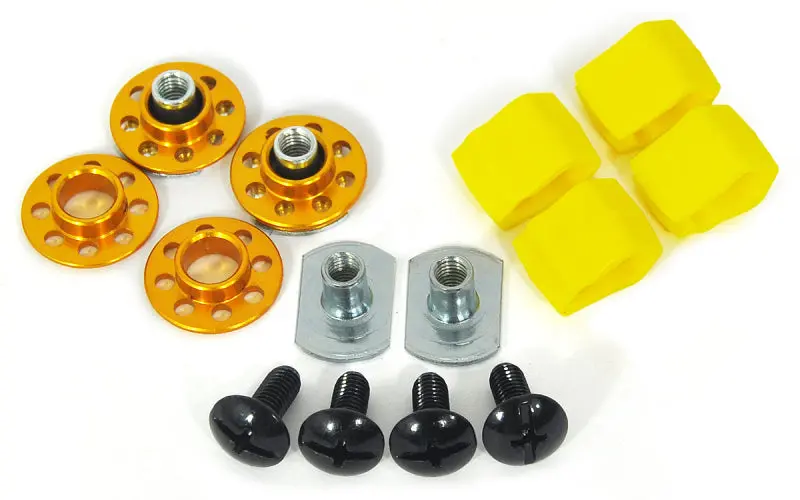 Cycra Replacement Hardware Rebound - Black/Silver 1