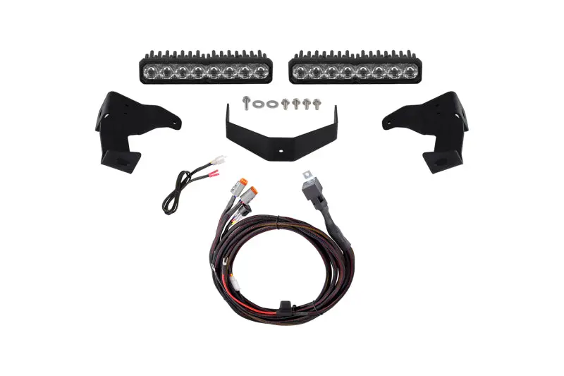 Diode Dynamics Tacoma 2024 Stealth Lightbar Ss10 Max White Driving 1