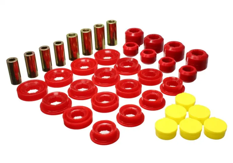 Energy Suspension 03-09 Ram 1500 Pickup 4Wd Control Arm Bushing Set - Red 1