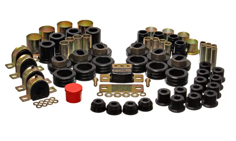Energy Suspension 81-87 Chevy/Gmc 2Wd 1/2 Ton Pickup Black Hyper-Flex Master Bushing Set 1