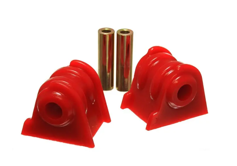 Energy Suspension 97-03 Jeep Wrangler Red Motor Mount Set (2 Pc Set) 2