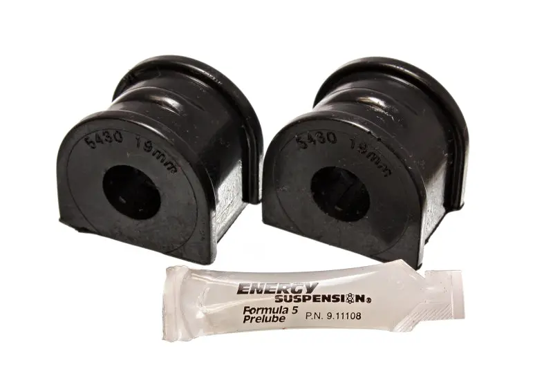 Energy Suspension 97-04 Chevy Corvette Black 19Mm Rear Sway Bar Bushing Set - Reuse Oe Brackets 2