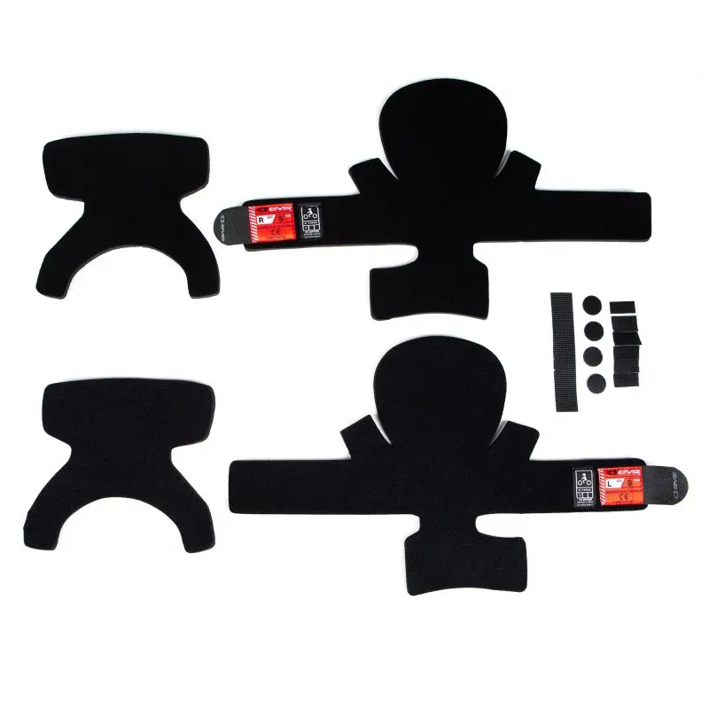 Evs Axis Liner Kit Pair (2 Liners/Velcro) Black - Medium 1
