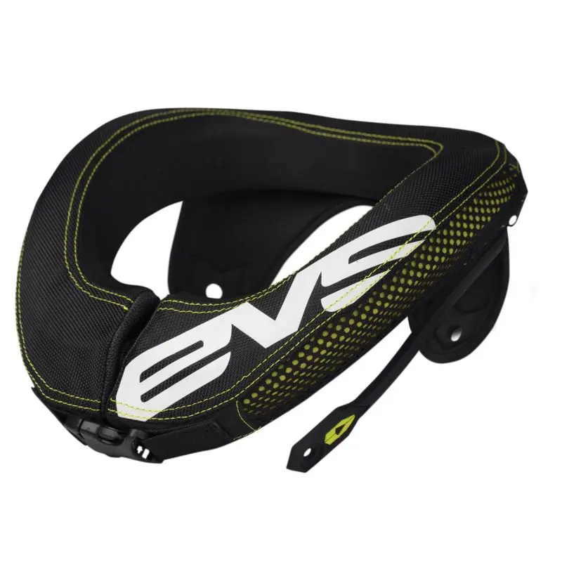 Evs R3 Race Collar Black/Hiviz -Youth 1