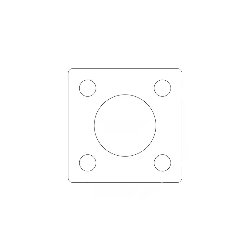 Exhaust 4 Bolt Flange 1.25 1