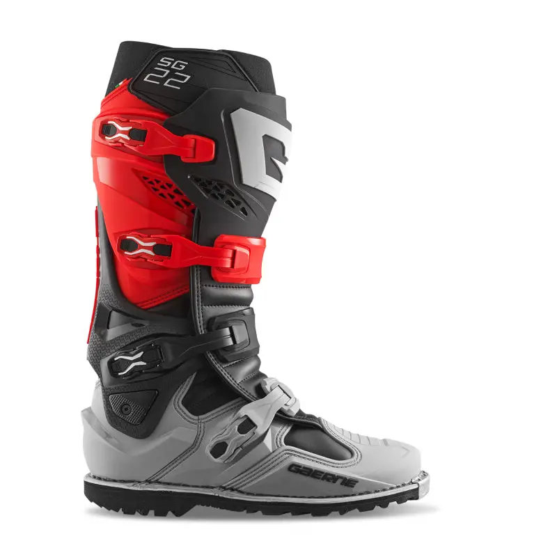 Gaerne Sg22 Limited Edition Gore-Tex Enduro Boot Red/Black/Grey Le Size - 10.5 1