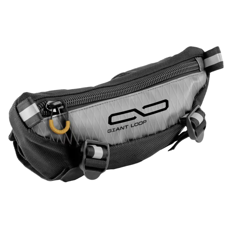 Giant Loop Zigzag Handlebar Bag 1.5L - Gray 1