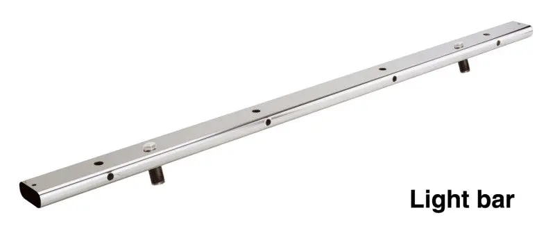 Go Rhino Rhino Bed Bar - Lite Bar - Stainless 1