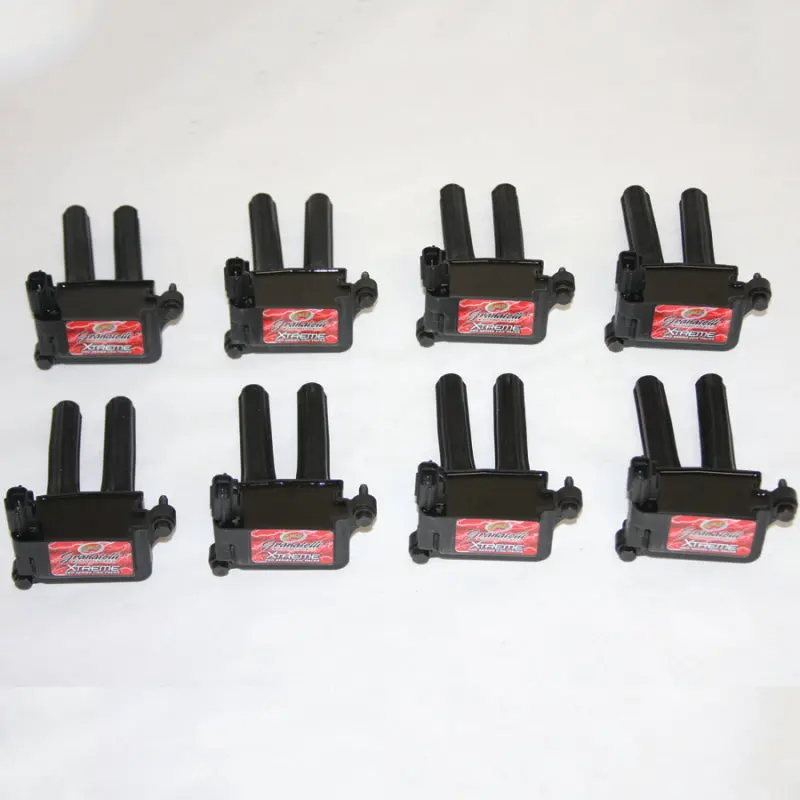 Granatelli 05-17 Dodge 5.7L/6.1L/6.4L Xtreme Coil On Plug Wire Conn Kit W/Coil Pack - Blk (Set Of 8) 1