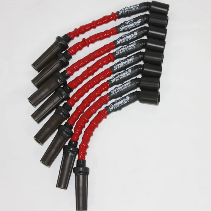 Granatelli 14-23 Gm Lt1 6.2L Hi-Perf Coil-Near-Plug Ignition Wire Connector Kit W/Red Jacket 1