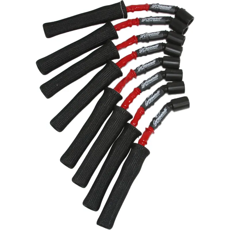 Granatelli 14-23 Gm Lt1 6.2L Hi-Perf Coil-Near-Plug Wire Connector Kit W/Red Jacket/Blk Sleeve 1