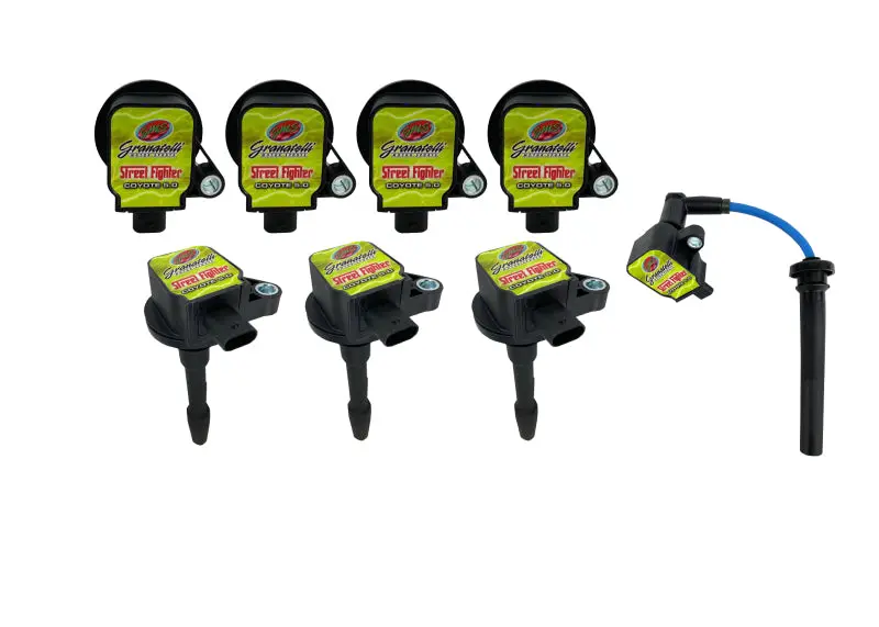 Granatelli 18-23 Ford Coyote 4V Street Fighter Coil-On-Plug Wire Conn Kit W/Coil Packs (35K Volts) 1