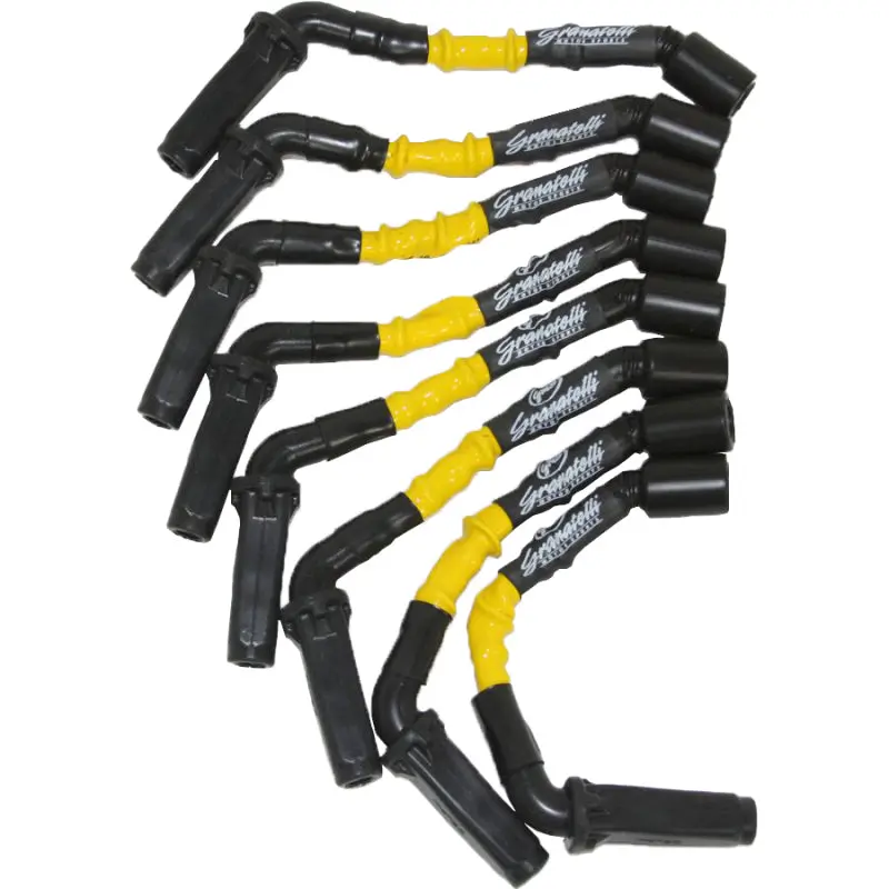 Granatelli 99-23 Gm 6.0L/6.2L Ls2/Ls3/Lsa/Ls7/Ls9 Hi-Perf Coil-Near-Plug Wire Conn Kit W/Ylw Jacket 1