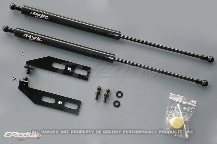 Greddy 93-96 Mazda Rx7 Fd3s Engine Hood Lifter Kit (Designed For Oem Weight Hoods) 1