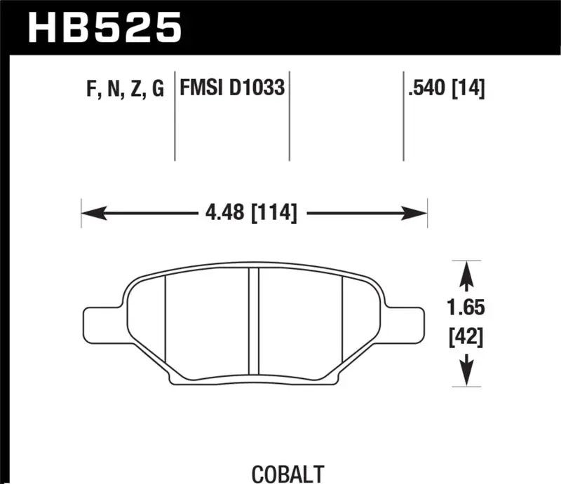 Hawk Hps Street Brake Pads 1
