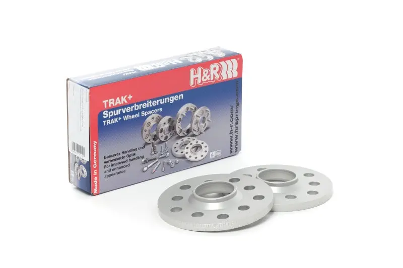 H&R Trak+ 5Mm Dr Wheel Adaptor Bolt 5/108 Center Bore 65 Bolt Thread 12X1.75 - Black 1