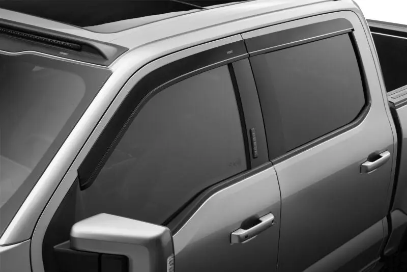 Husky Liners 15-24 Ford F-150 (Incl. Raptor/Lightning) Ventvisor Low Profile (4Pc) - Smoke 1