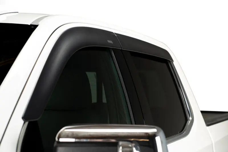 Husky Liners 15-25 Ford F-150 Cc & 17-25 F-250/350/450 Sd Cc Ventvisor Low Pro (4Pc) - Matte Blk 1