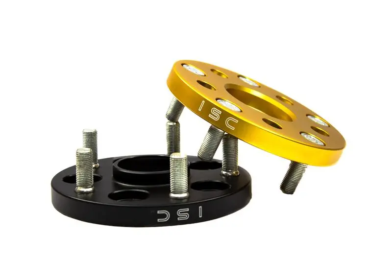 Isc Suspension 5X100 To 5X114 25Mm Wheel Adapters Black - Set Of 4 1