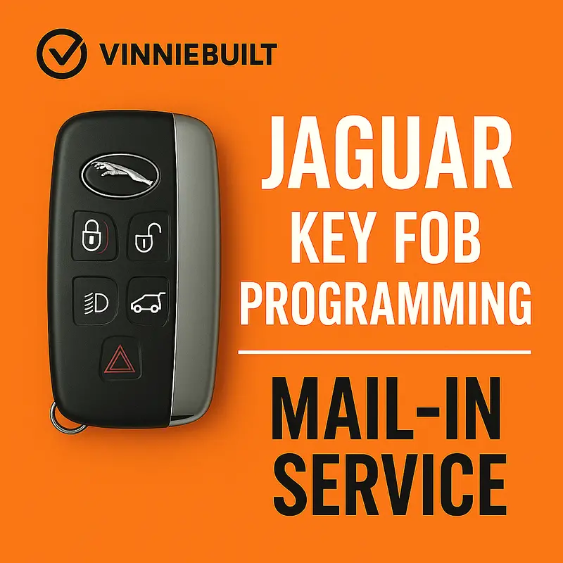 Jaguar Key Fob + Programming Service 1