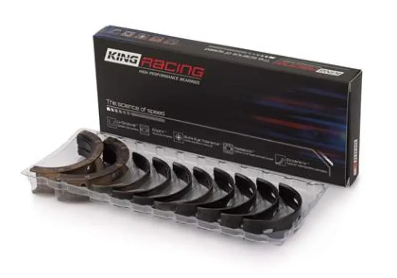 King 1992+ Mitsubishi 4G63/4G64 Evo I-Iv Coated Performance Main Bearing Set - Size Stdx 1