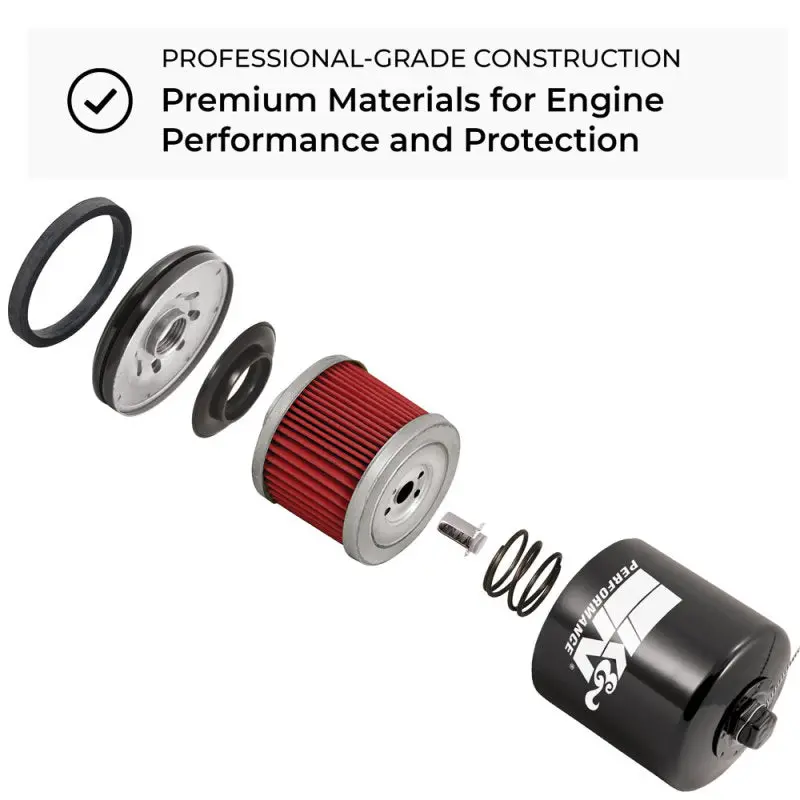 K&N Suzuki / Hyosung 1.75In Od X .5In Id X 1.563In H Oil Filter 1