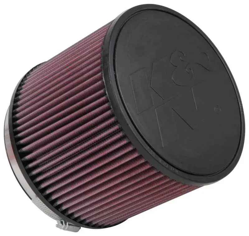 K&N Universal Rubber Filter 6In Flange Id / 7.5In Od / 6In Height / Round Straight 2