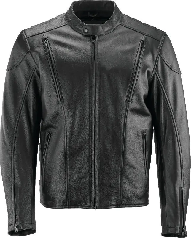 Kuryakyn Leather By River Road Race Leather Jacket Black - Medium 1