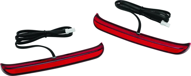 Kuryakyn Tracer Saddlebag Lights Red Lens 1