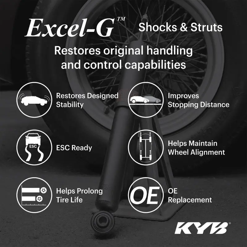 Kyb 21-23 Hyundai Santa Fe (Exc. Hybrid) / Kia Sorento W/ 2.5L Excel-G Gas Shock - Rear 1