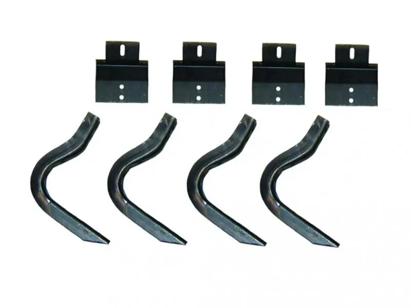 Lund 07-17 Chevy Silverado 1500 Crew Cab Ez Running Board Mounting Bracket Kit - Brite 1