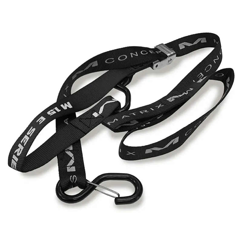 Matrix Concepts E Series 1.5 Inch Tie Down Set - Black 1
