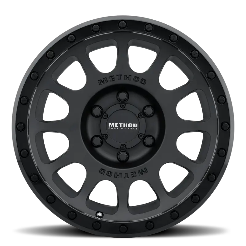 Method Mr305 Nv 17X8.5 0Mm Offset 5X150 116.5Mm Cb Matte-Gloss Black Wheel 2