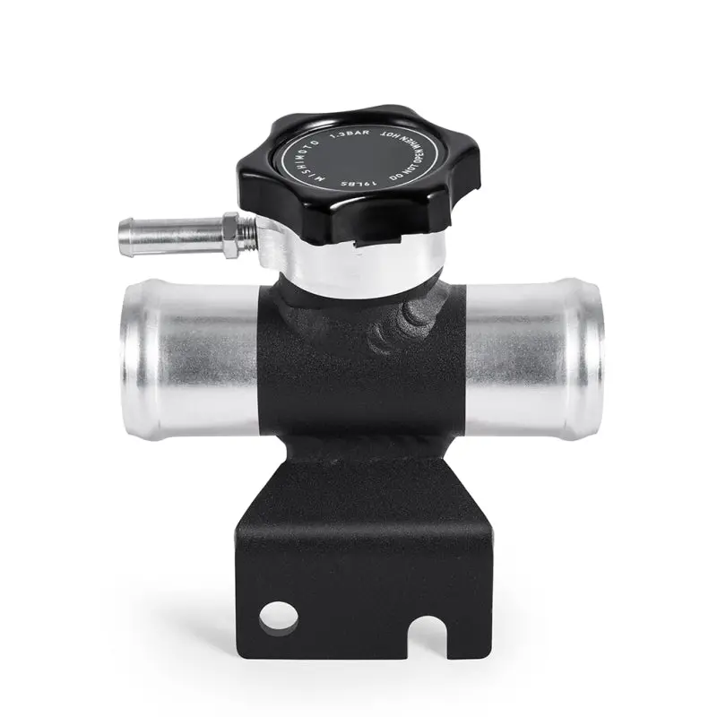 Mishimoto 08-15 Mitsubishi Lancer Evo X Coolant Fill Inlet - Black 1