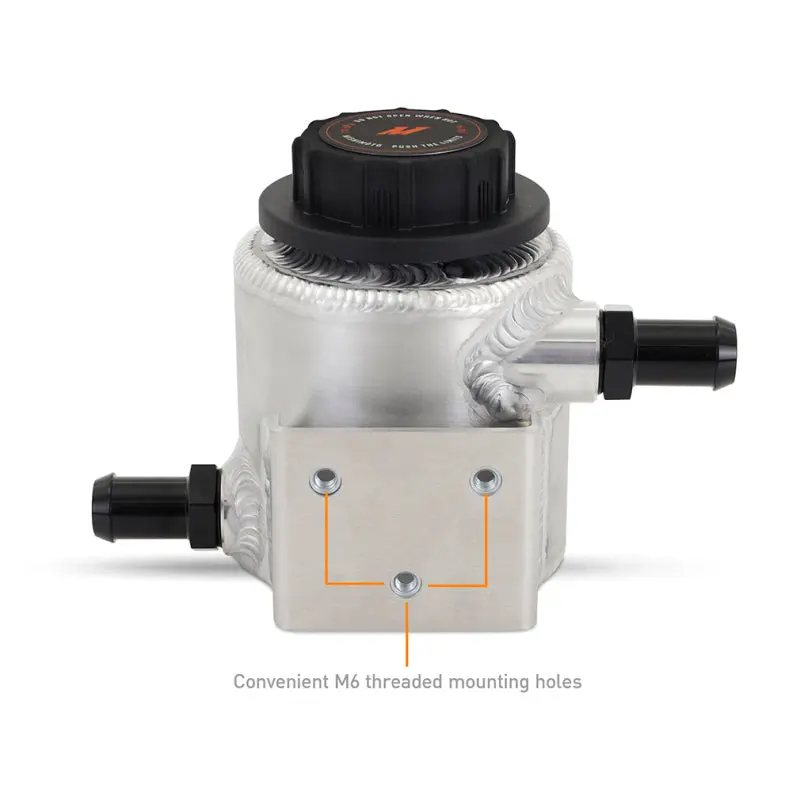 Mishimoto Universal Aluminum Coolant Expansion Tank - Brushed 2