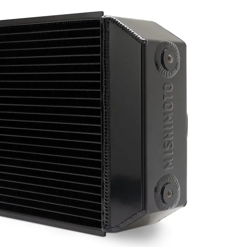 Mishimoto Universal Drag Race Performance Aluminum Radiator - Black 2