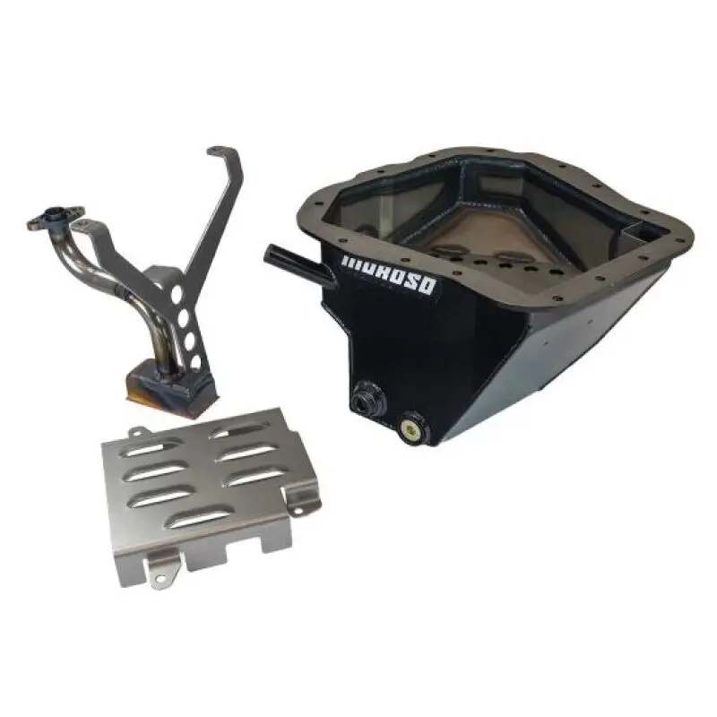 Moroso Subaru Ej20/Ej22/Ej25 Wet Sump 6Qt 6-7/8In Deep Steel Oil Pan W/Pickup & Windage Tray 2