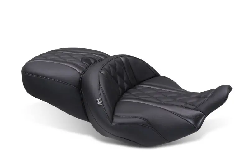 Mustang 23-25 Harley Cvo Road Glide (St) Super Touring Standard Reach One-Piece, 2 Up Black 1